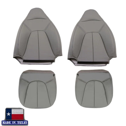 1997 1998 1999 2001 2002 Ford Expedition XLT Eddie Bauer LEATHER Seat Cover Gray