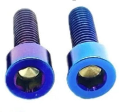 Titanium ultrabee brake clamp bolts