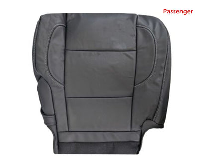 2014 - 2018 GMC Sierra Denali SECOND ROW SOLID Bottom in Jet Black Genuine Leather