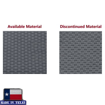 2011 - 2016 Ford F250 F350 XLT Super Duty Gray Cloth Replacement Front Seat Covers