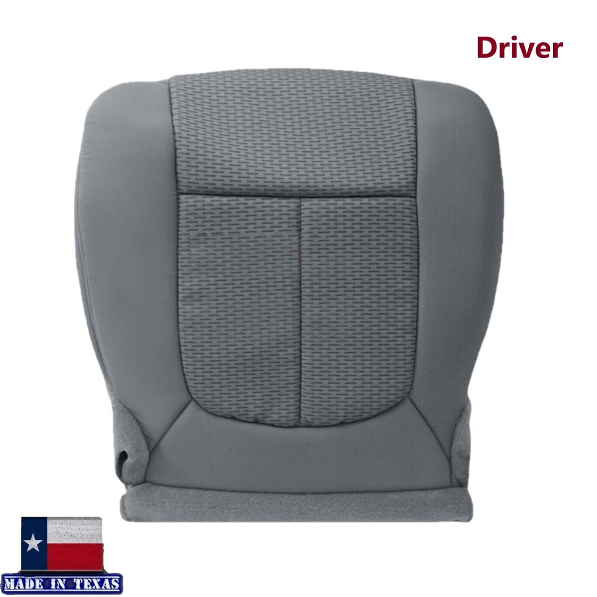 2011 - 2016 Ford F250 F350 XLT Super Duty Gray Cloth Replacement Front Seat Covers