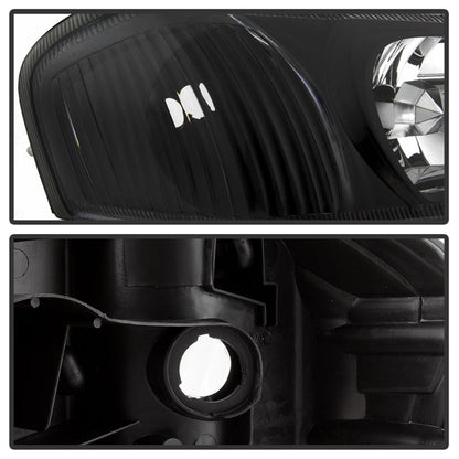 SPYDER xTune 00-01 Nissan Maxima (Excl 20th Anniversary Edition) OEM Headlights - Black (HD-JH-NM00-BK) 9042782