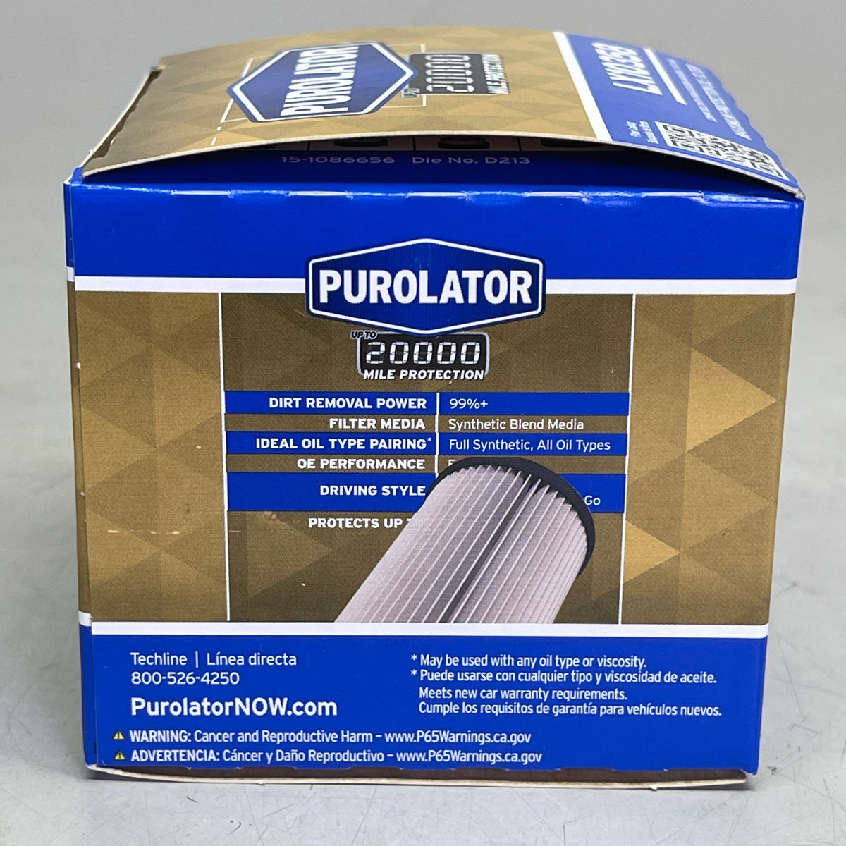 PUROLATOR (6 PACK) Maximum Protection Oil Filter 20000 Miles LX10358