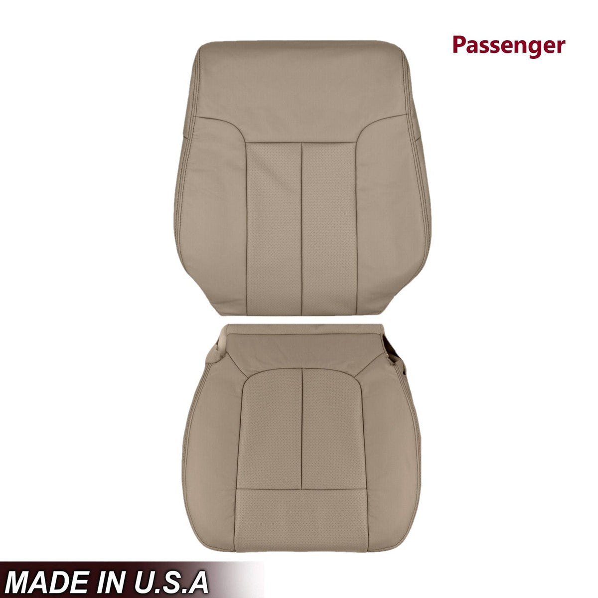 2009-2010 Ford F-150 Lariat Seat Cover Replacement in Camel Tan: Choose From Variants