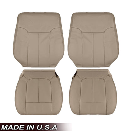 2009-2010 Ford F-150 Lariat Seat Cover Replacement in Camel Tan: Choose From Variants