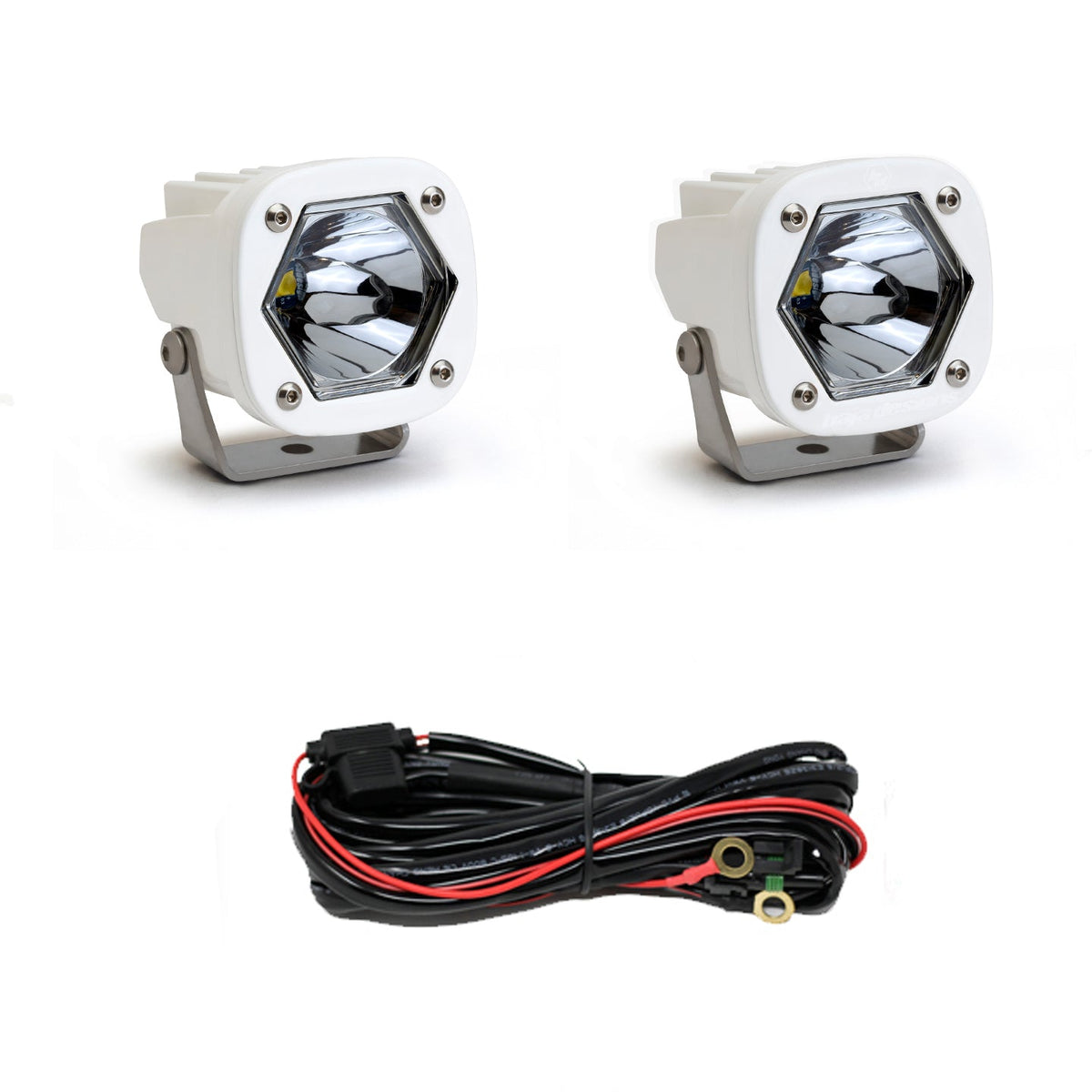 LED Light Pods SI Spot White Pair