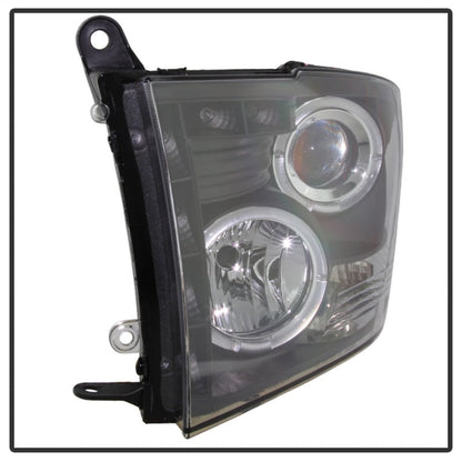 Spyder Dodge Ram 1500 09-14 10-14 Projector Headlights Halogen- LED Halo LED - Blk PRO-YD-DR09-HL-BK 5010032