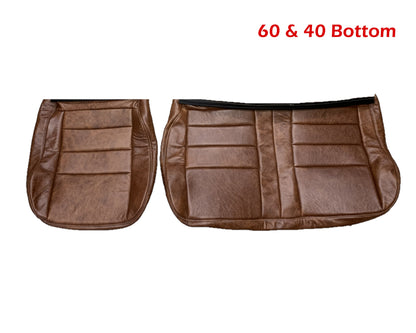 2002-2007 FORD F250 F350 KING RANCH REPLACEMENT GENUINE LEATHER SECOND (2nd) ROW SEAT COVERS