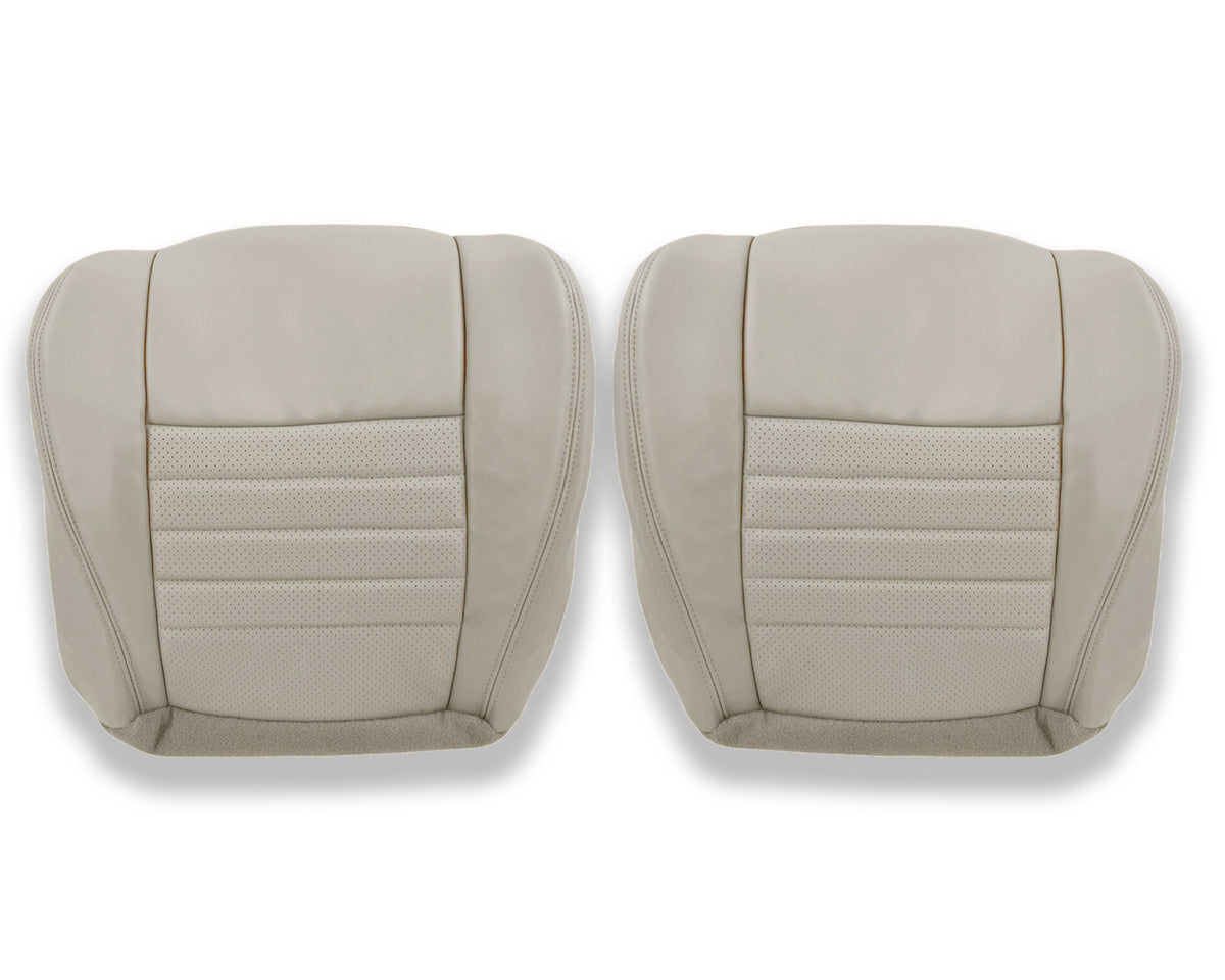 1999-2004 Ford Mustang GT Convertible in OXFORD WHITE Perforated Seat cover: Choose From Variation