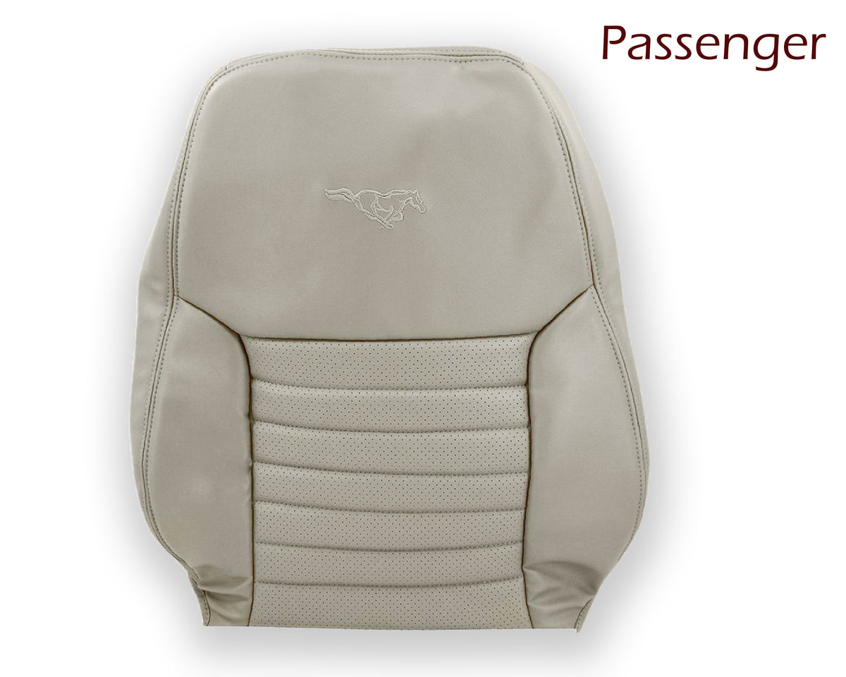 1999-2004 Ford Mustang GT Convertible in OXFORD WHITE Perforated Seat cover: Choose From Variation