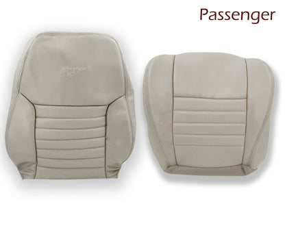 1999-2004 Ford Mustang GT Convertible in OXFORD WHITE Perforated Seat cover: Choose From Variation