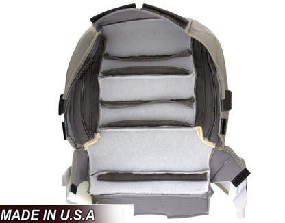 2014 2015 2016 2017 2018 2019 GMC Yukon Denali Perforated Leather Seat Cover Replacement in Shale Tan