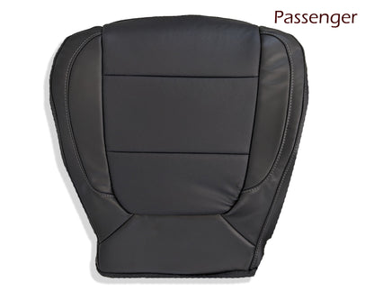 2019-2021 Chevy Silverado & GMC Sierra Perforated Leather Seat Cover Replacement in Black