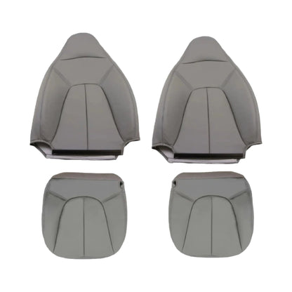 1997 1998 1999 2001 2002 Ford Expedition XLT Eddie Bauer LEATHER Seat Cover Gray