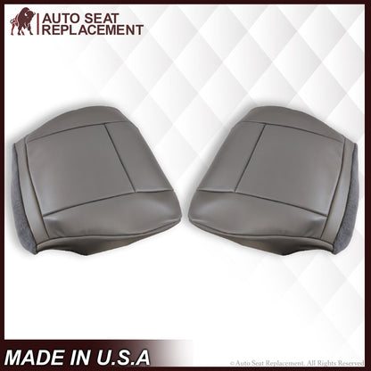 2009-2014 Ford E350 E450 E550 Econoline Van SOLID Bottom Cushion Foam & Seat Cover In Gray : Choose From Variations