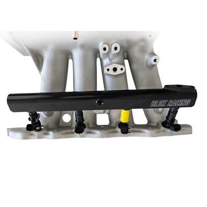 BLOX Racing Honda B-Series Xtreme Aluminum Fuel Rail - Black BXFU-00720-BK