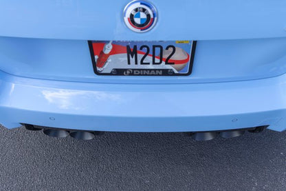 Dinan Valved Axle-Back Exhaust - 2023-2025 BMW M2 Stainless Steel - Polished Tips - G87