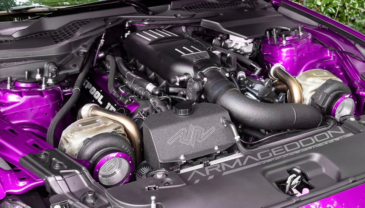 NGR Turbo Filter (Drag Edition) Purple, One-Piece, Fits 3in & 2.5in