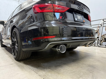 CCdesign 8V Audi S3 3" Single Exit Catback Exhaust (Driver Side)