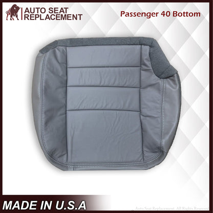 2002-2005 Ford Excursion Limited SECOND ROW 60/40 SPLIT Seat Cover in Gray: Choose From Variations