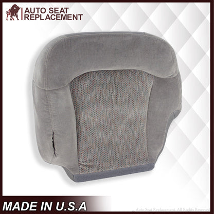 2000 2001 2002 Chevy Tahoe Suburban Bottom Seat Cover in Gray Cloth