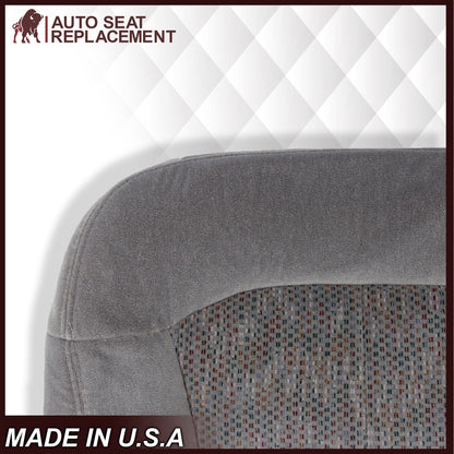 2000 2001 2002 Chevy Tahoe Suburban Bottom Seat Cover in Gray Cloth