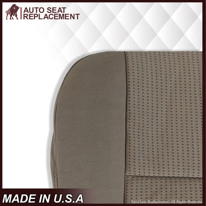 2008-2010 Ford F-250 F-350 F-450 F-550 XLT Seat Cover in Tan Cloth