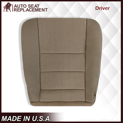 2008-2010 Ford F-250 F-350 F-450 F-550 XLT Seat Cover in Tan Cloth