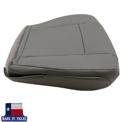 2009-2014 Ford E350 E450 E550 Econoline Van PERFORATED Bottom Seat Cover In Gray