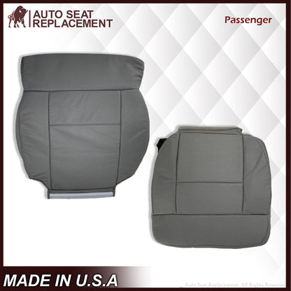 2004 2005 2006 2007 2008 Ford F150 XL Cloth Seat Covers in Medium Flint Gray