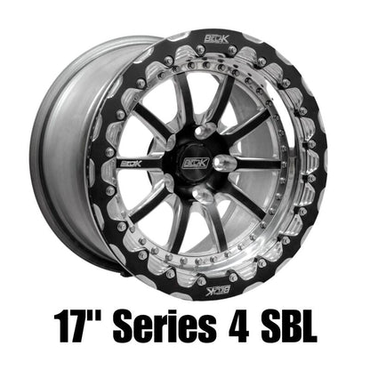 Belak Wheels Belak 17x11 / 6.25in BS / 5x4.75 BP / High Pad / Series 4 Wheel - Single Beadlock 17115745S46BS-SBL