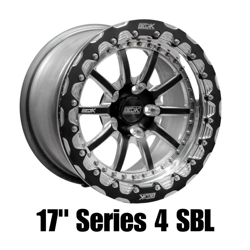 Belak Wheels Belak 17x11 / 7.25in BS / 5x112 BP / Low Pad / Series 4 Wheel - Non-Beadlock 17115112S47BS-NBL