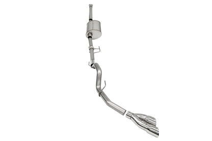 CORSA Performance Corsa 2021-2022 Ford F-150 SuperCrew/6.5in Bed 3.5L V6 Sport Cat-Back Single Side Exit-Polished 21169