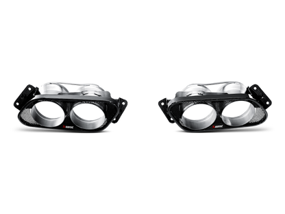 Akrapovic 10-14 AMG SLS Coupe/Roadster Evolution Line Cat Back (Titanium) w/ Carbon Tips S-MESLSAMG/1