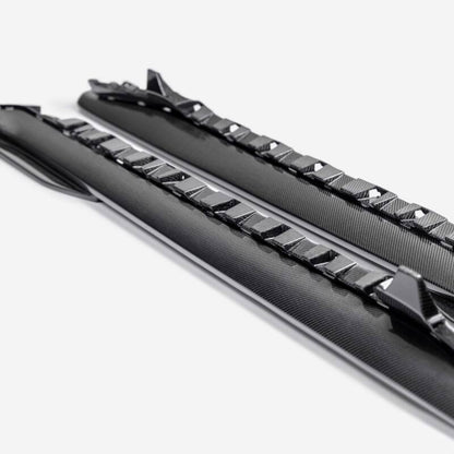 Anderson Composites 2024 Ford Mustang Type-GT5 Carbon Fiber Side Rocker Panel Splitter AC-SS24FDMU-GT5