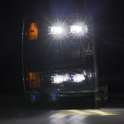 AlphaRex 04-15 Chevy 1500 NOVA-Series LED Proj Headlights Alpha BL w/Activ Light/Seq Signal & SB DRL 880241 *Discontinued