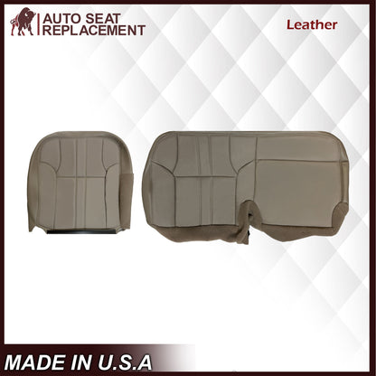 2000-2001 Ford Excursion XLT Second & Third Row Seat Cover in TAN: Choose From Variation