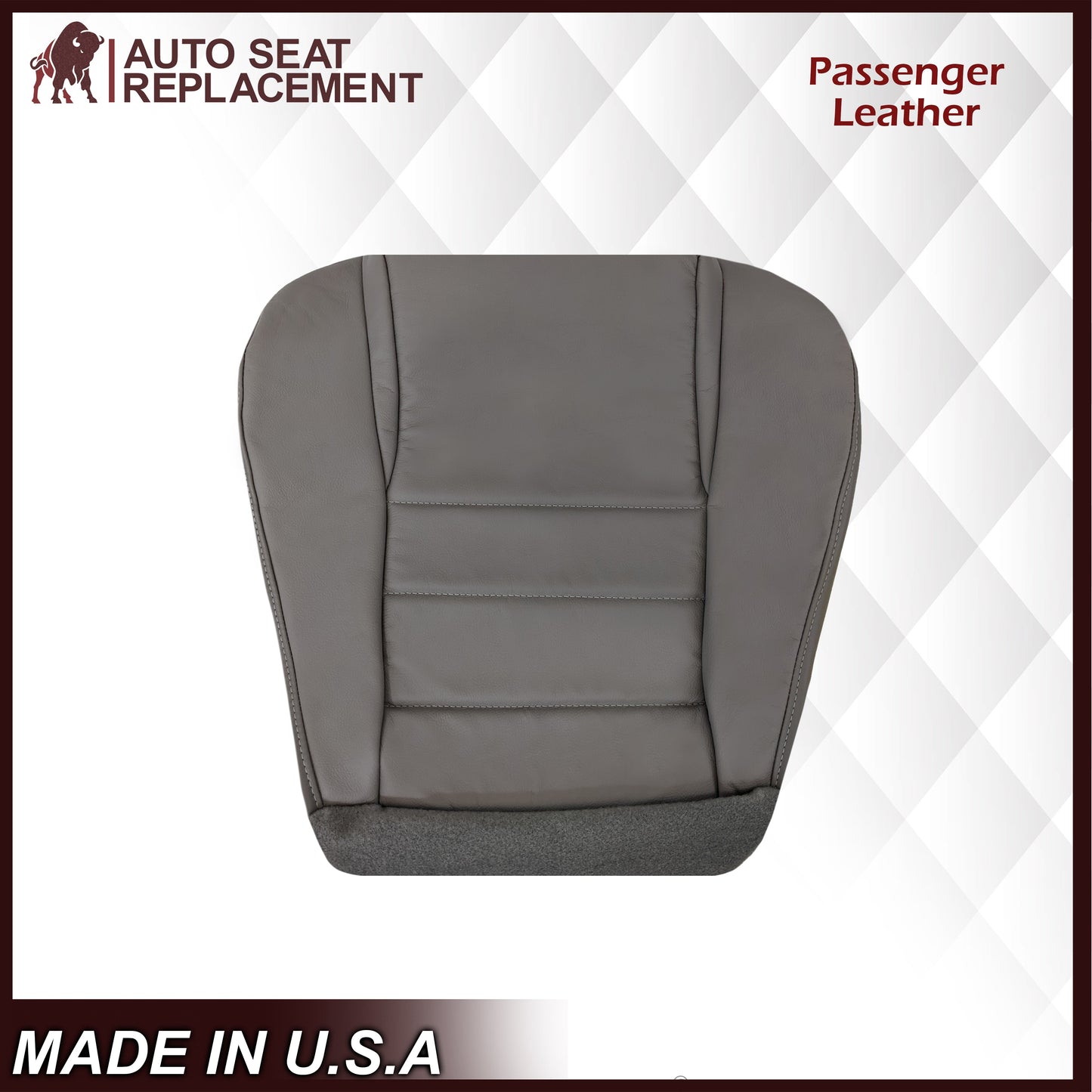 1994-1998 Ford Mustang Replacement Seat Cover in Gray: Choose From Variation