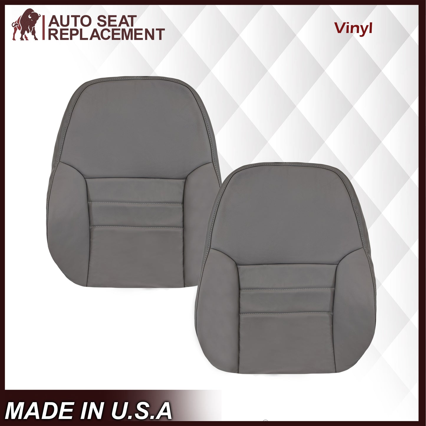 1994-1998 Ford Mustang Replacement Seat Cover in Gray: Choose From Variation