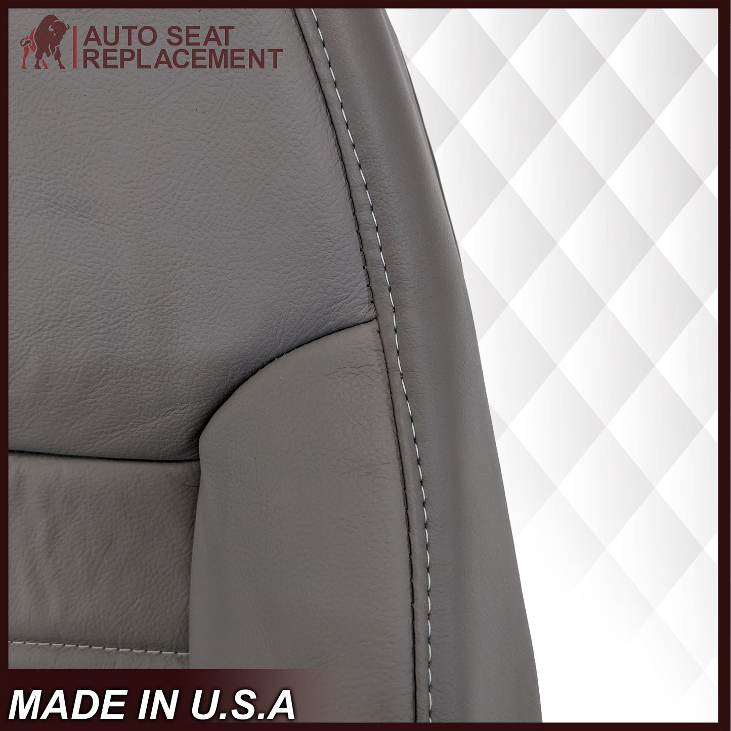 1994-1998 Ford Mustang Replacement Seat Cover in Gray: Choose From Variation