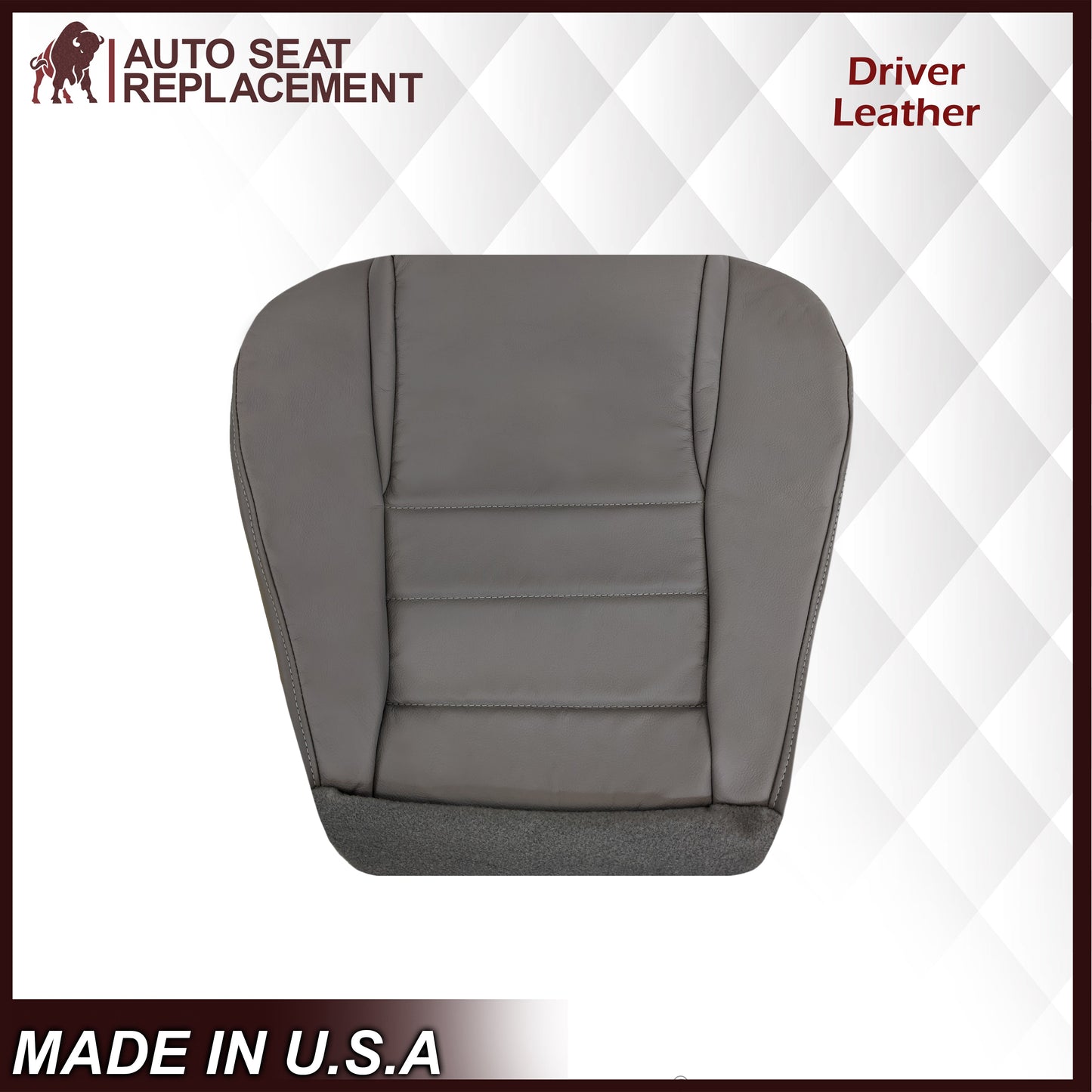 1994-1998 Ford Mustang Replacement Seat Cover in Gray: Choose From Variation