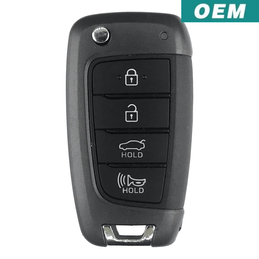 Hyundai Sonata 2019-2023 OEM 4 Button Flip Key TQ8-RKE-4F40 (95430-L1000)