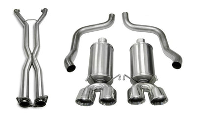 Corsa Performance 2.5" Dual Rear Exit Cat-Back Exhaust System with Twin 3.5" Tips
