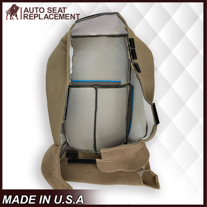 2011 - 2016 Ford F250 F350 F450 F550 XLT Truck Cloth Seat Cover In Tan: Choose Your Side