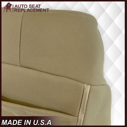 2011 - 2016 Ford F250 F350 F450 F550 XLT Truck Cloth Seat Cover In Tan: Choose Your Side