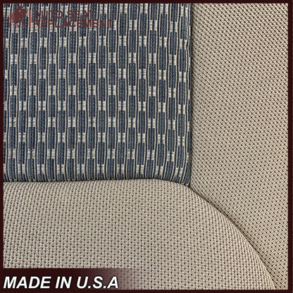 2011 - 2016 Ford F250 F350 F450 F550 XLT Truck Cloth Seat Cover In Tan: Choose Your Side