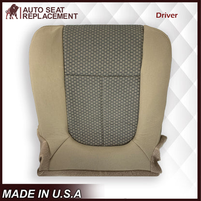 2011 - 2016 Ford F250 F350 F450 F550 XLT Truck Cloth Seat Cover In Tan: Choose Your Side