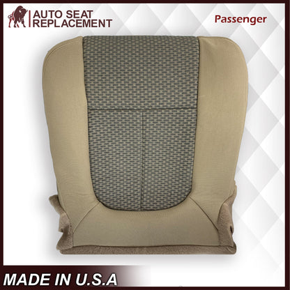 2011 - 2016 Ford F250 F350 F450 F550 XLT Truck Cloth Seat Cover In Tan: Choose Your Side