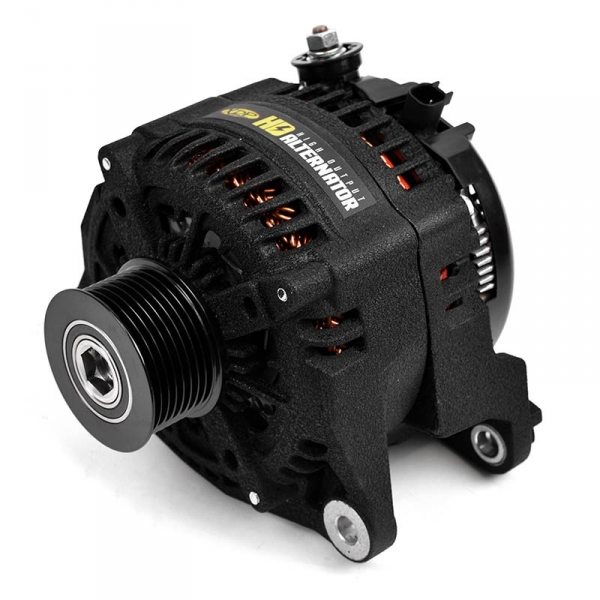 XDP Wrinkle Black HD High Output Alternator XD354