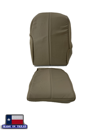 2001 - 2010 Ford F250 Lariat Jump/Middle/Console Seat Cover In Medium Parchment Tan
